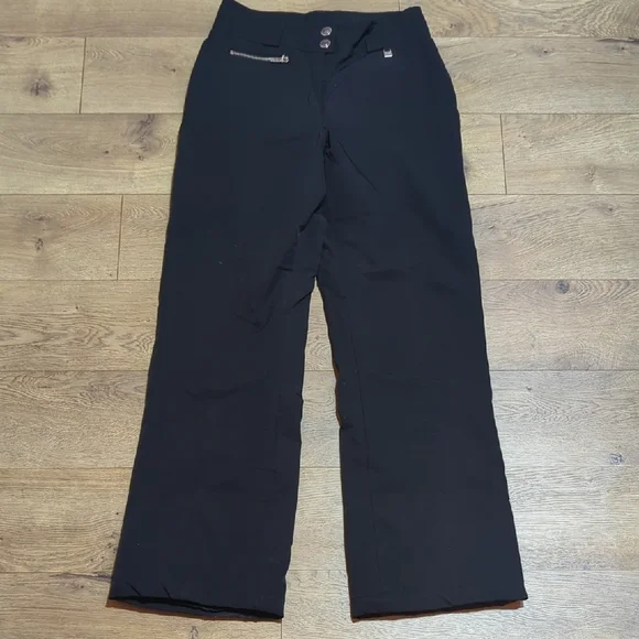 Nils Melissa black ski winter pants light medium insulation high waist sz 6 - Picture 1 of 11